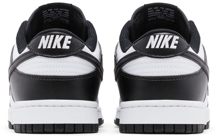 Nike Dunk Low Black White 2025