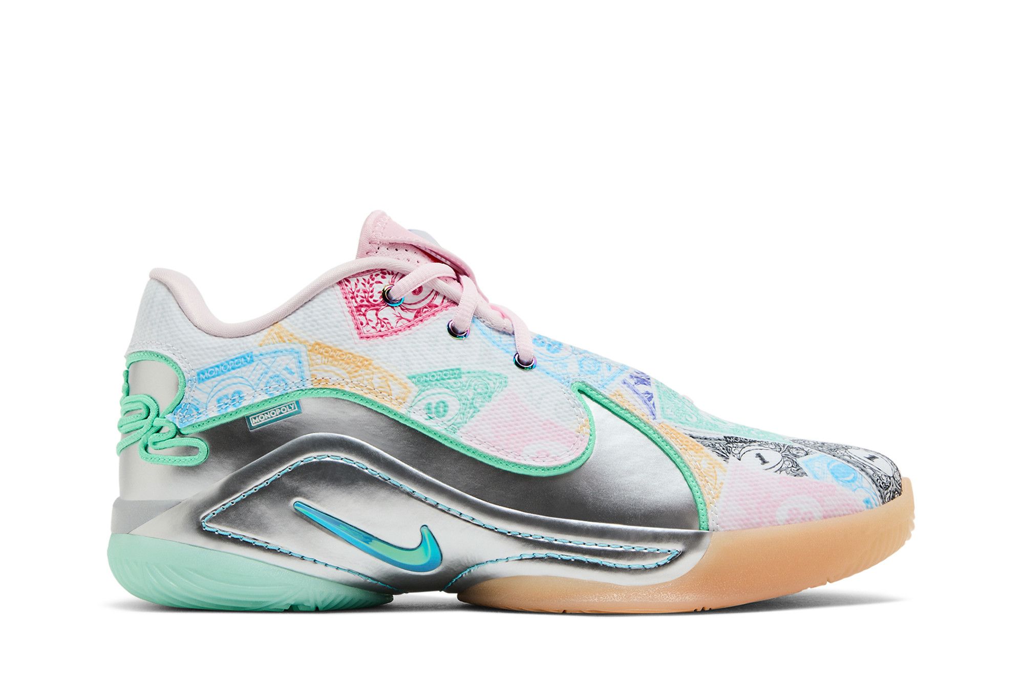 NIKE Monopoly x レブロン22 QS 'Currency'30cm Size 13 - Nike Monopoly x LeBron 22 QS Currency for sale
