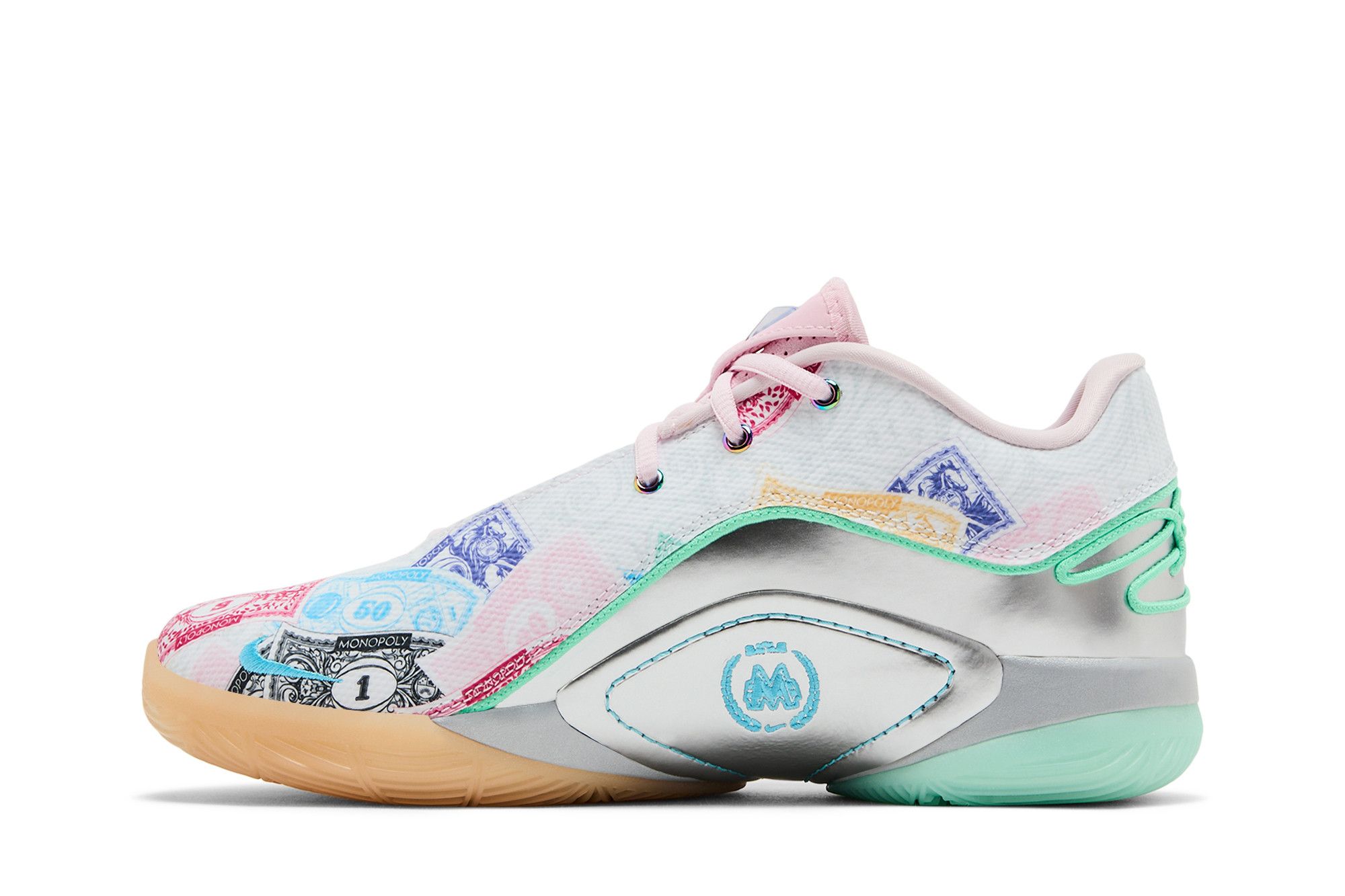 NIKE Monopoly x レブロン22 QS 'Currency'30cm Size 9 - Nike Monopoly x LeBron 22 QS Currency FZ1097 100 No