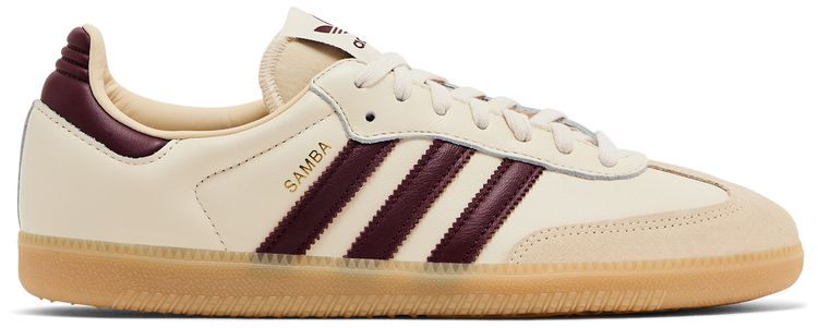 Adidas Samba OG Wonder White Shadow Red Gum