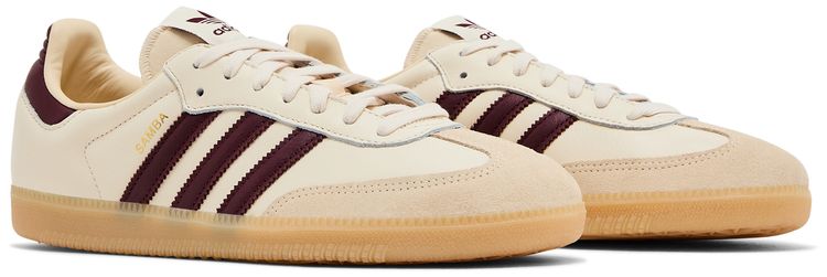 Adidas Samba OG Wonder White Shadow Red Gum