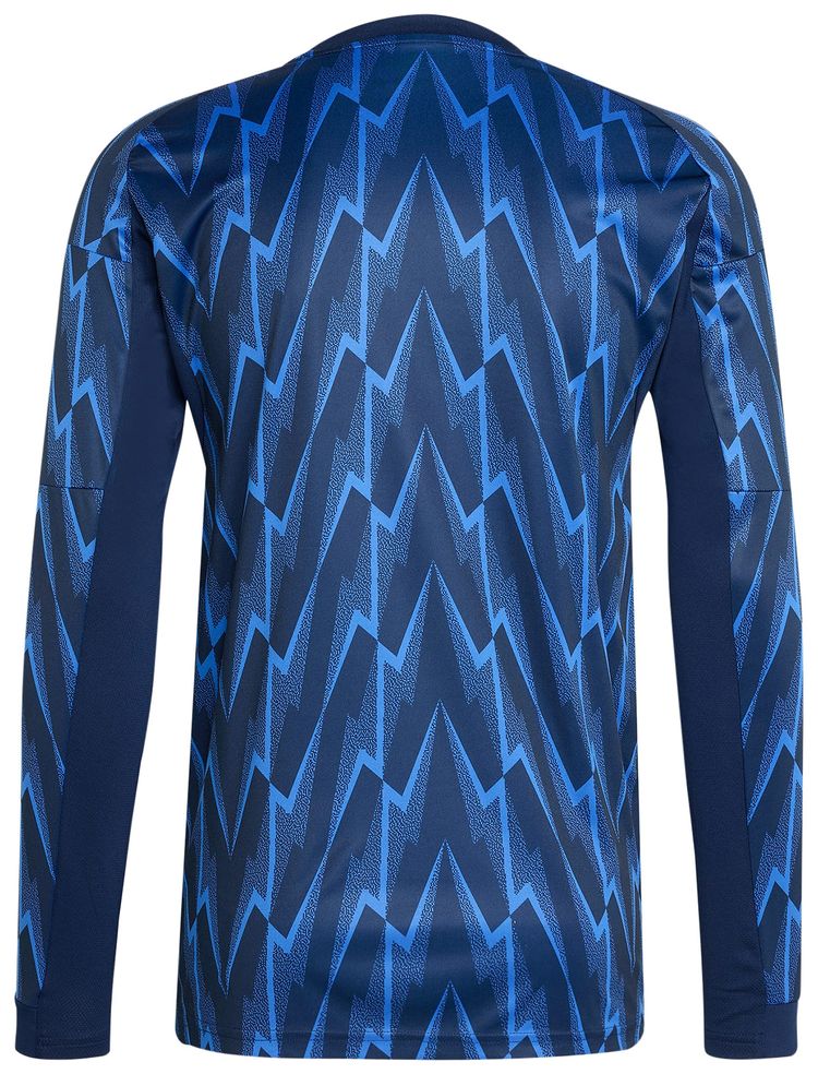 adidas Arsenal 2526 Long Sleeve Away Jersey Night IndigoGrey Two