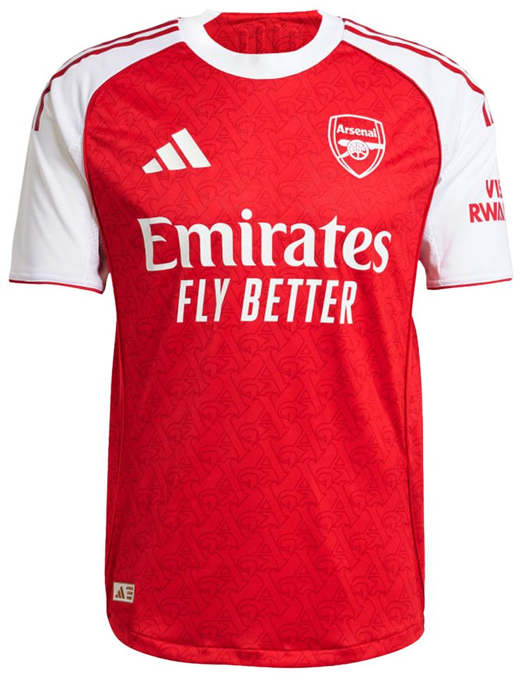 adidas Arsenal 2526 Home Authentic Jersey Better ScarletWhite