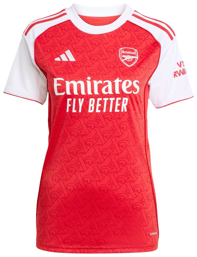 adidas Arsenal 2526 Home Jersey Better ScarletWhite