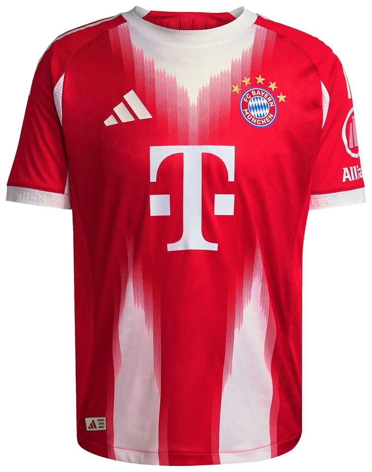 adidas FC Bayern 2526 Home Authentic Jersey Red