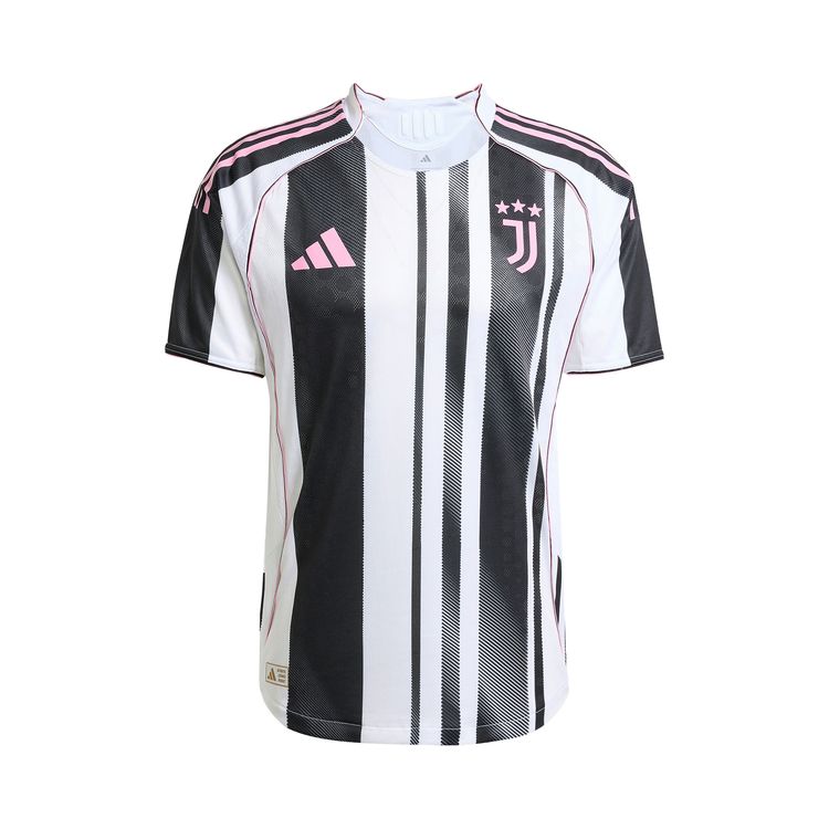 adidas Juventus 2526 Home Authentic Jersey WhiteBlack