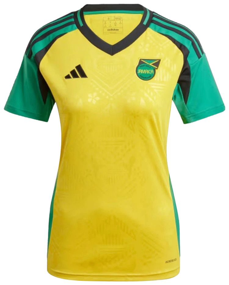 adidas Jamaica 24 Home Jersey Hazy Yellow