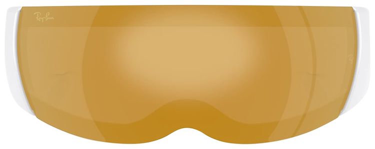 Ray Ban x AAP ROCKY Ultra Wrap 002 Sunglasses WhiteGold