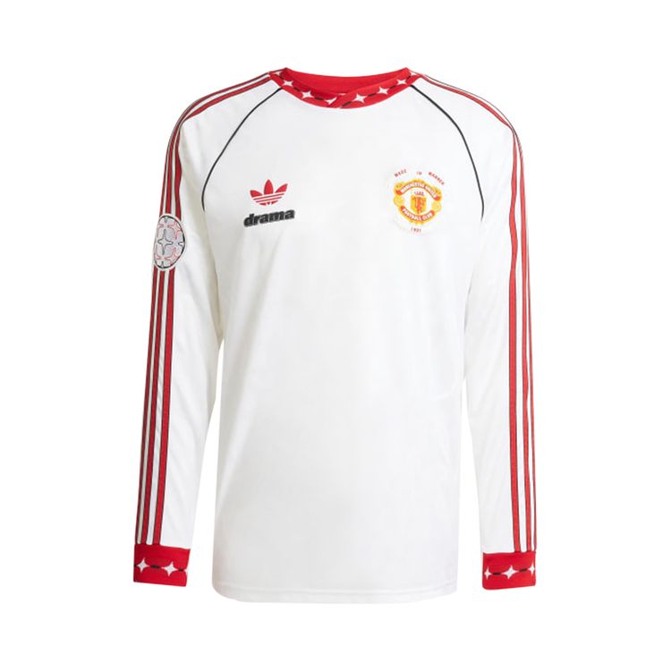 adidas x Drama Manchester United Call Long Sleeve Jersey White
