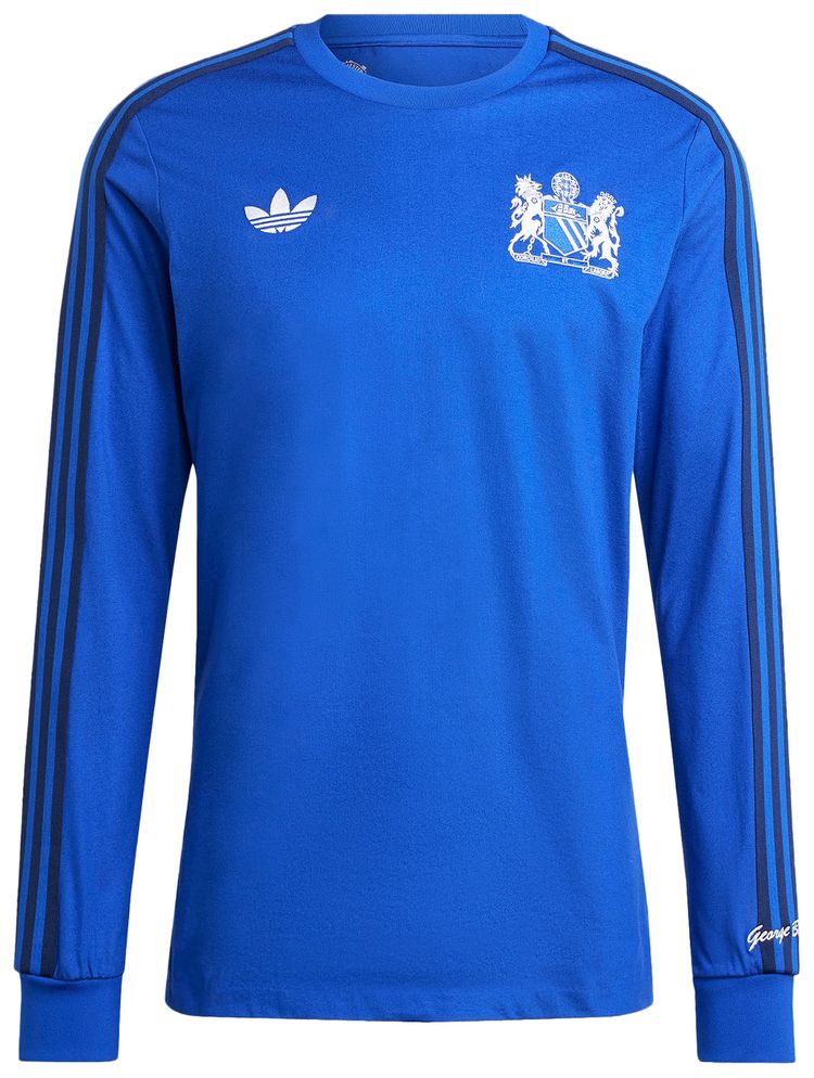 adidas Manchester United FC George Best Jersey Bold Blue