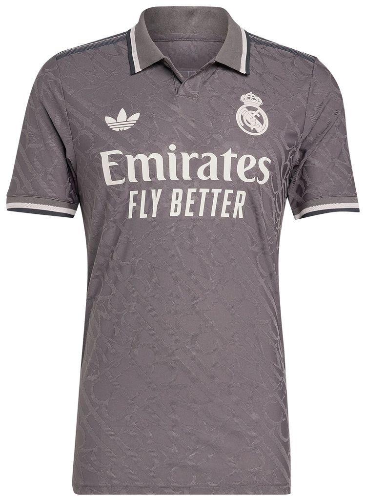 adidas Real Madrid 2425 Third Jersey Charcoal