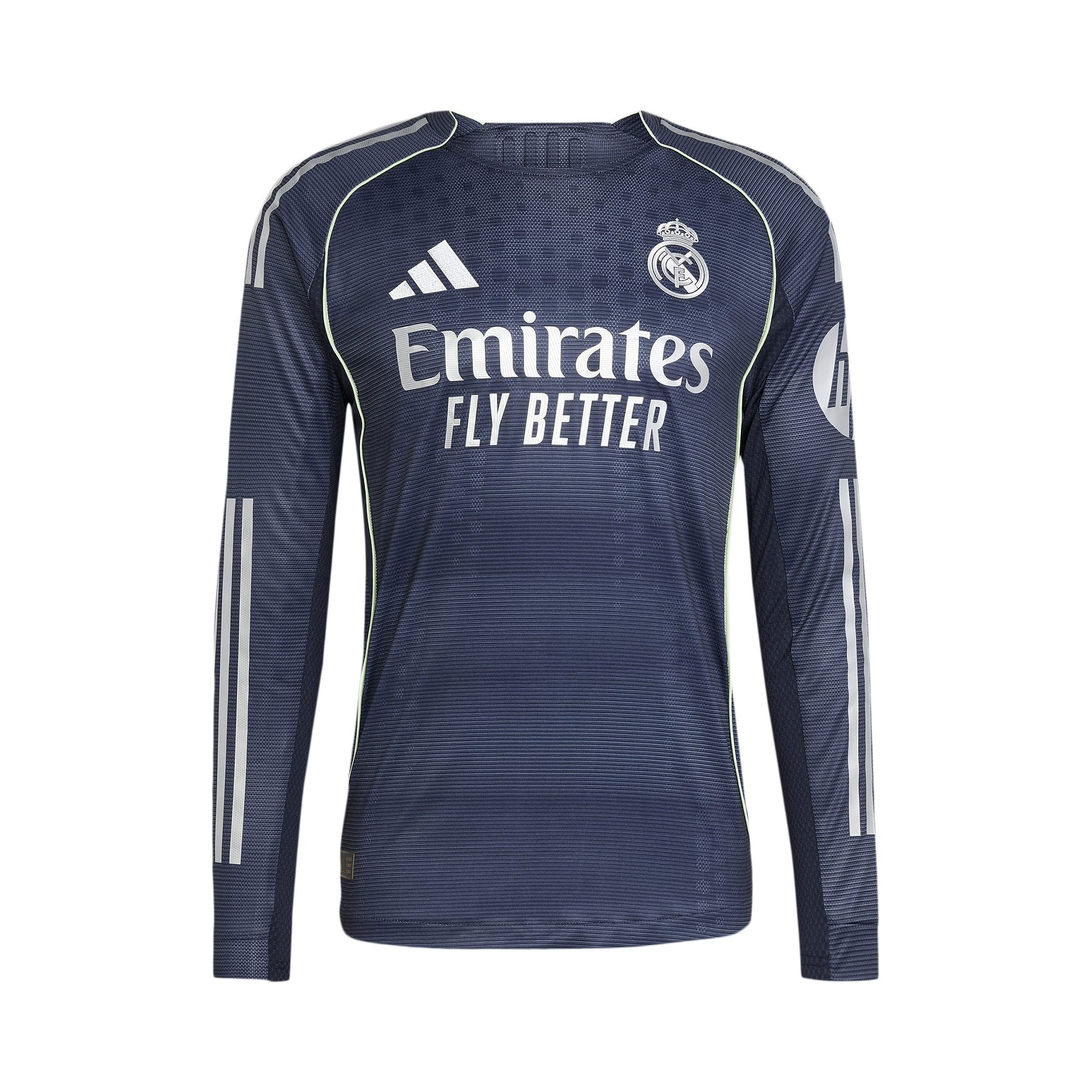 Buy adidas Real Madrid 25/26 Long Sleeve Away Authentic Jersey