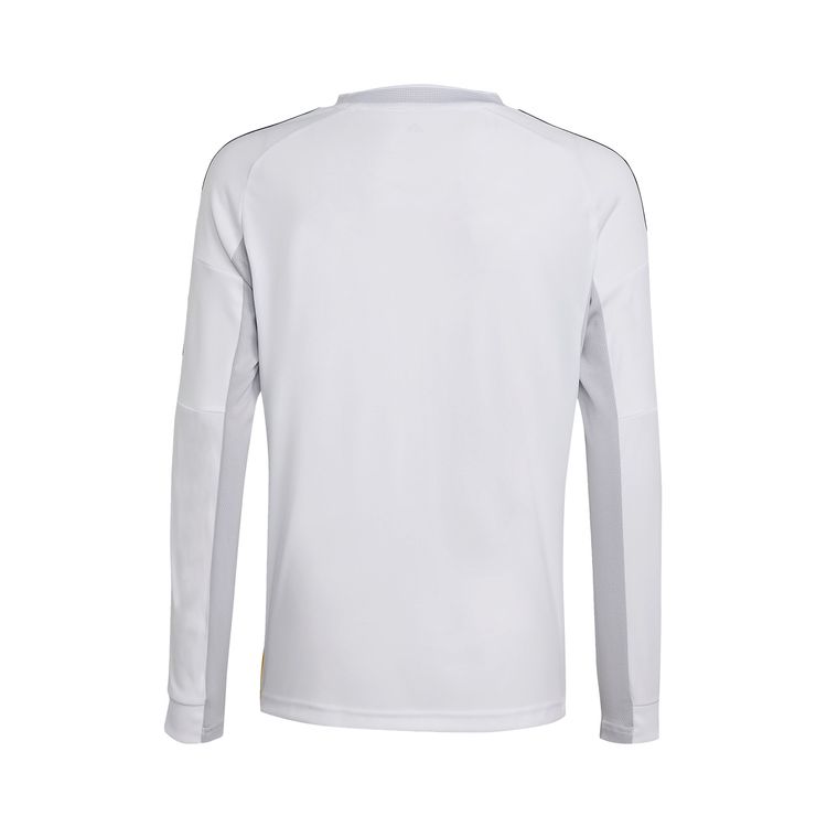 adidas Real Madrid 2526 Long Sleeve Home Jersey White