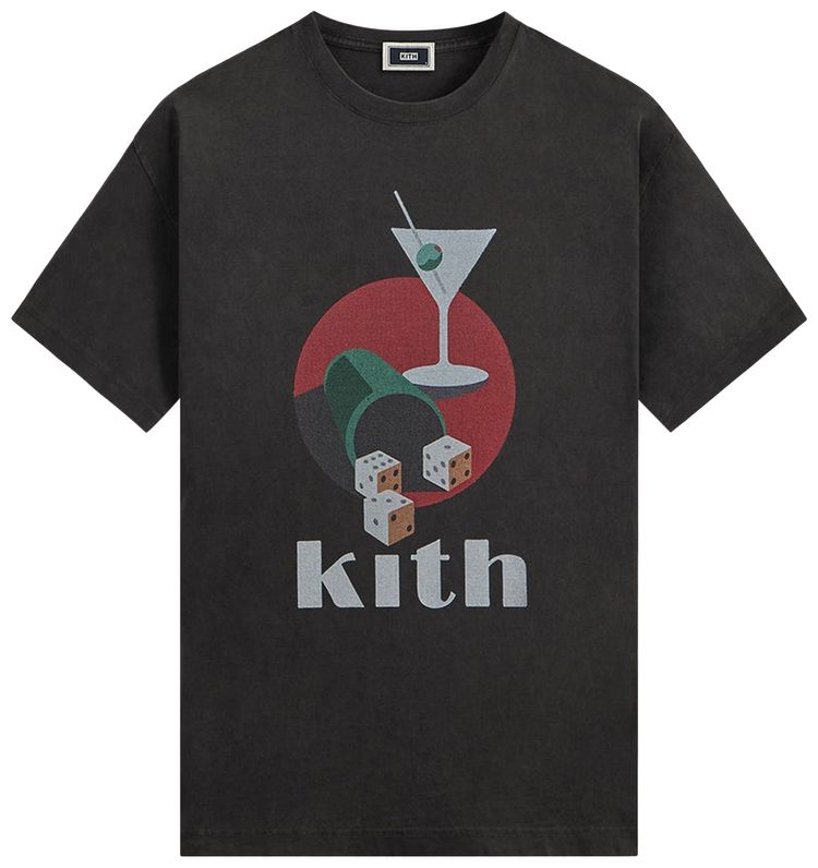 Kith High Roller Vintage Tee Black