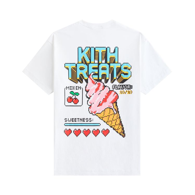 Kith Treats Cherry Arcade Tee White