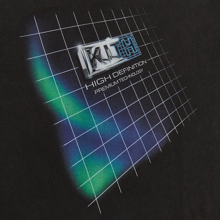Kith Render Logo Vintage Tee Black