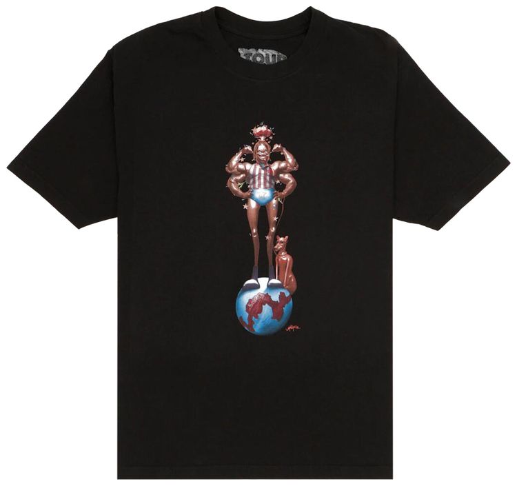 Cactus Jack by Travis Scott Utopia Is In Detroit Tee Black