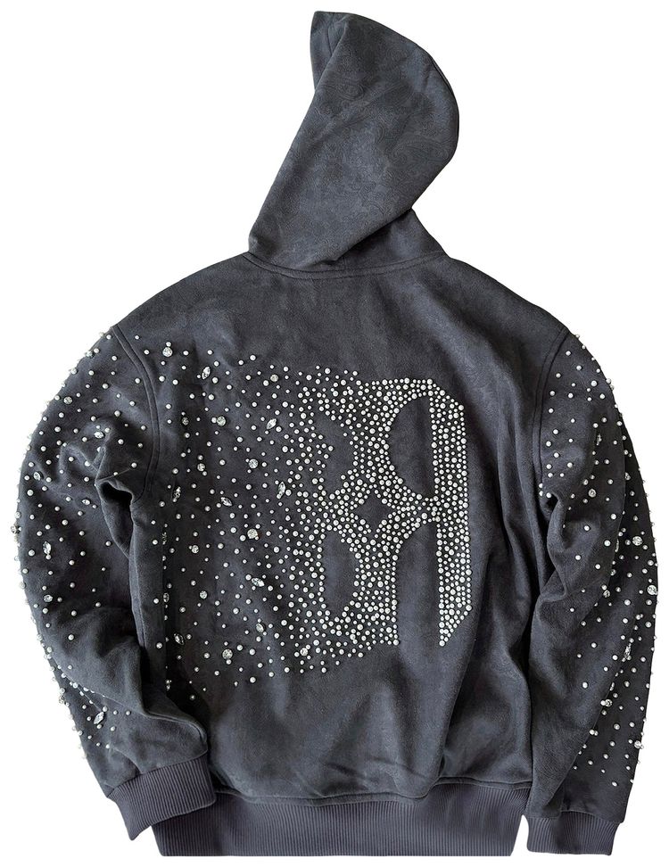 Birth Of Royal Child Cashew Blossom Hoodie Black