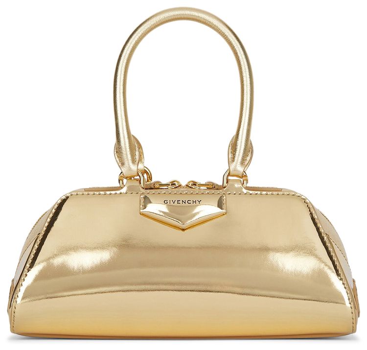 Givenchy Mini Antigona East West Bag Golden