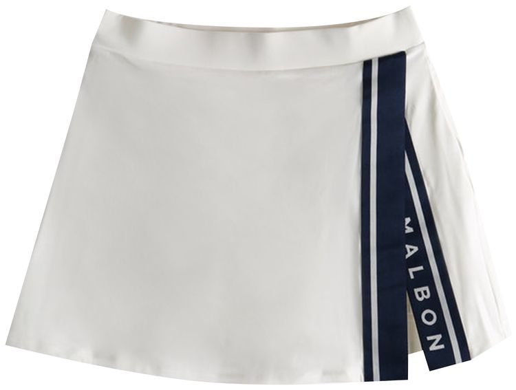 Malbon Baseline Skirt White