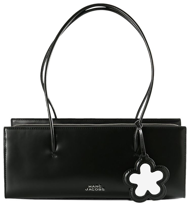 Marc Jacobs Mirror Satchel Glam Bag Black