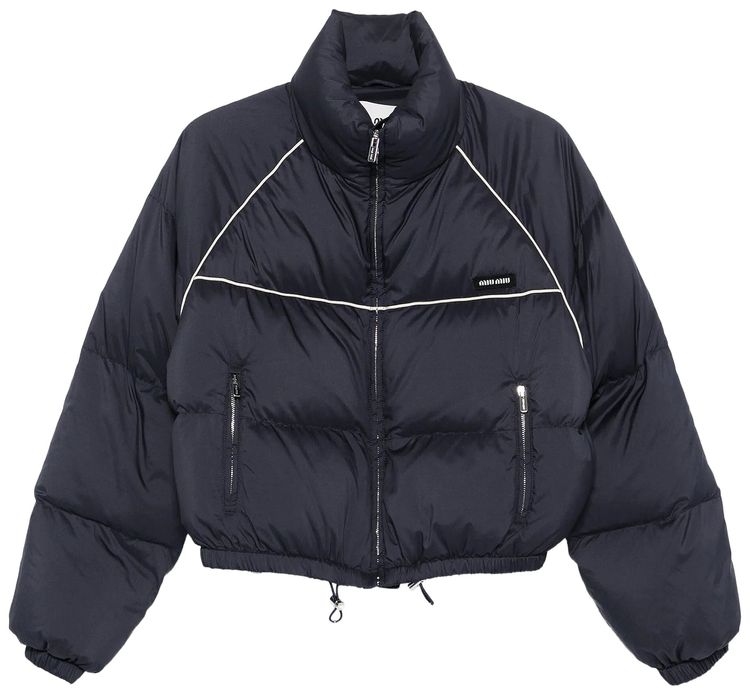 Miu Miu Technical Down Jacket Blue