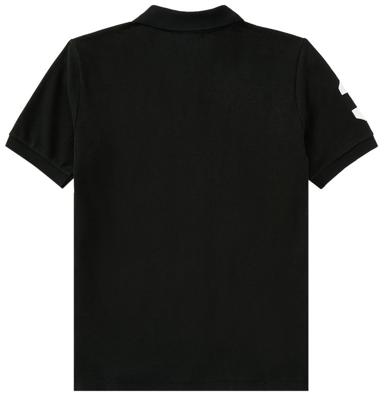 Polo Ralph Lauren Kids Short Sleeve Big Pony Mesh Polo BlackWhite