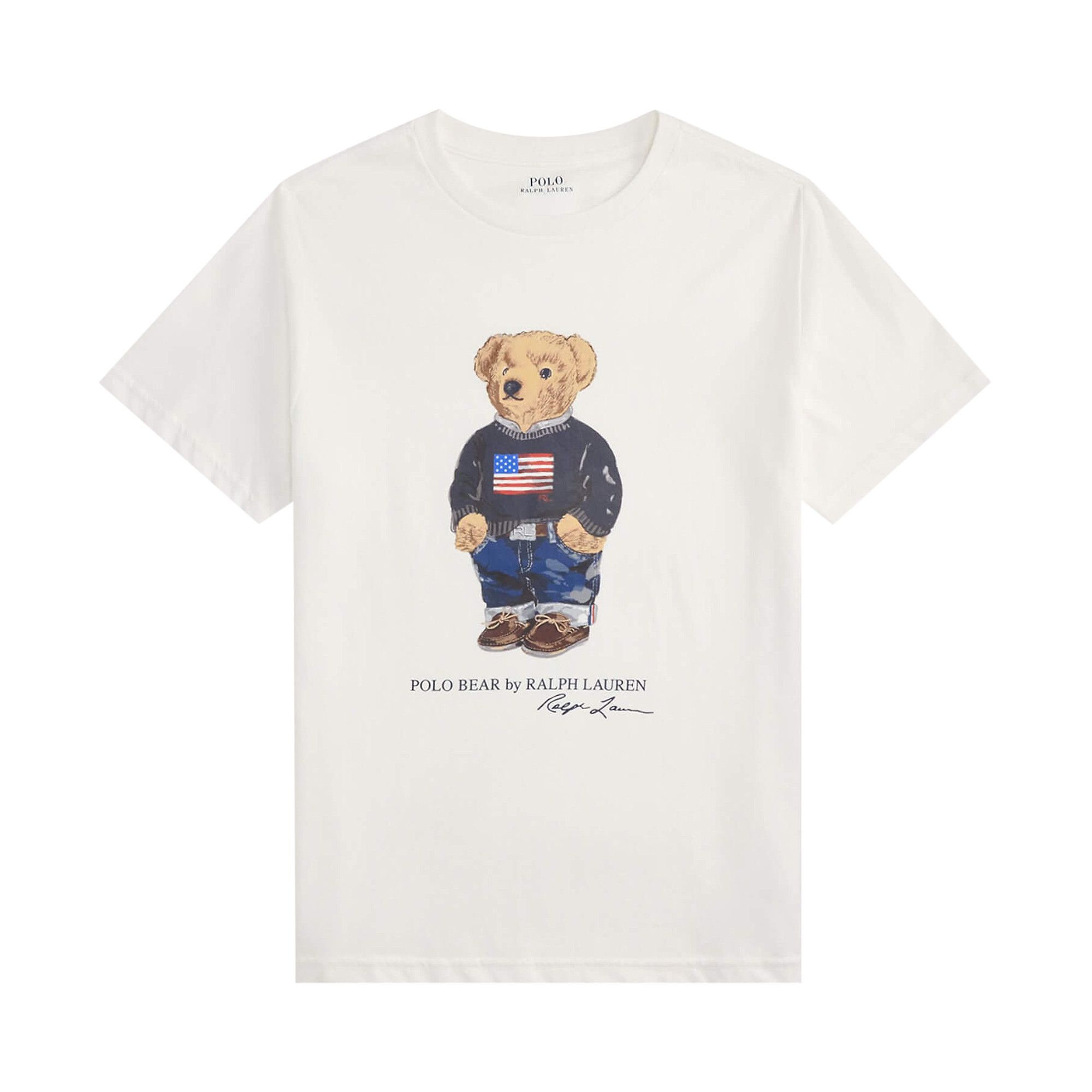 Buy Polo Ralph Lauren Kids Short-Sleeve Jersey Knit Novelty Bear T
