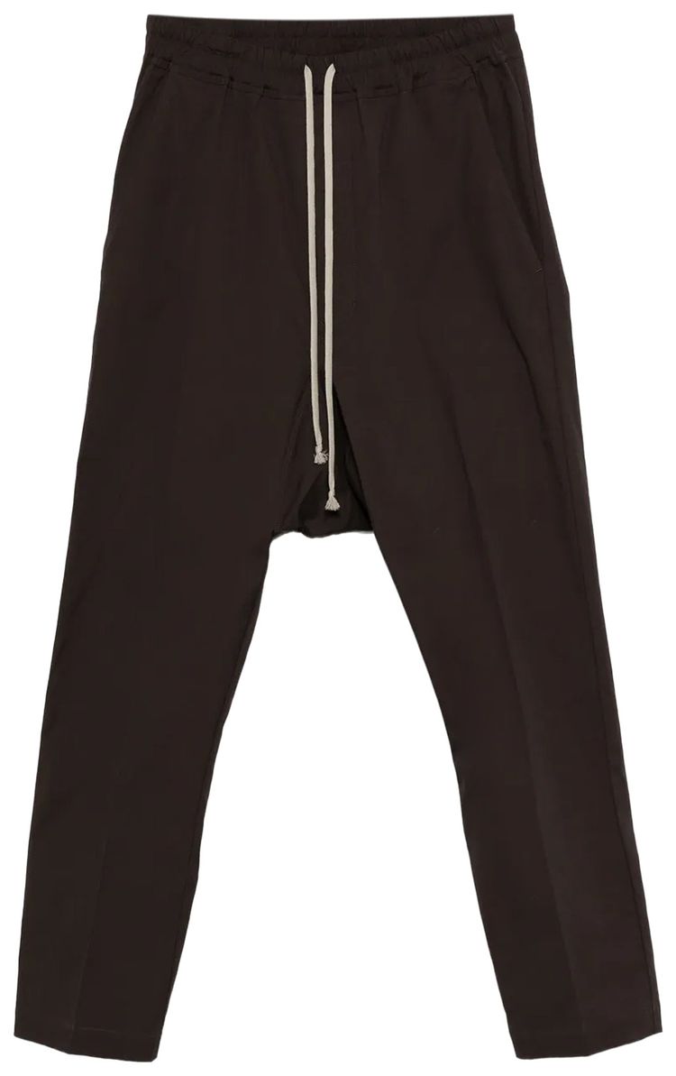 Rick Owens Drawstring Long Pants Dark Dust