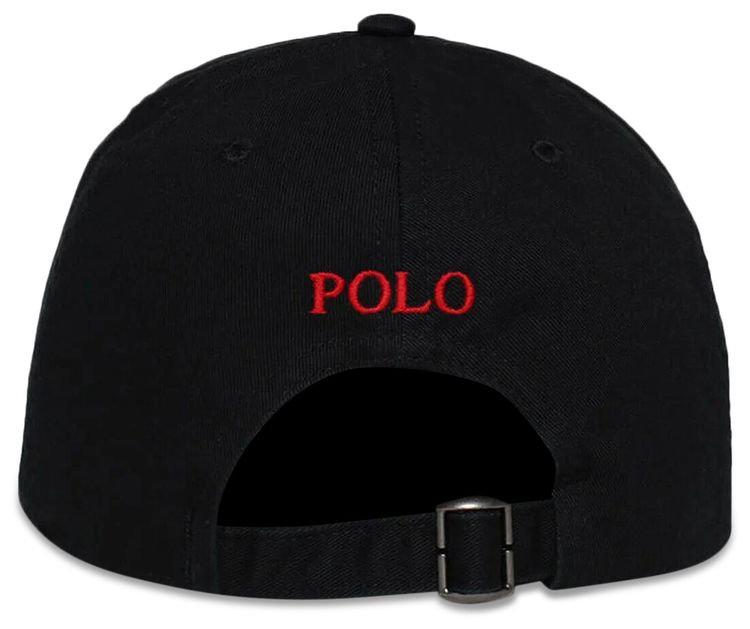 Polo Ralph Lauren Kids Chino Baseball Cap Black
