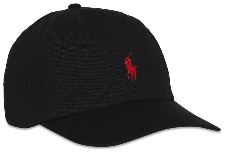 Polo Ralph Lauren Kids Chino Baseball Cap Black
