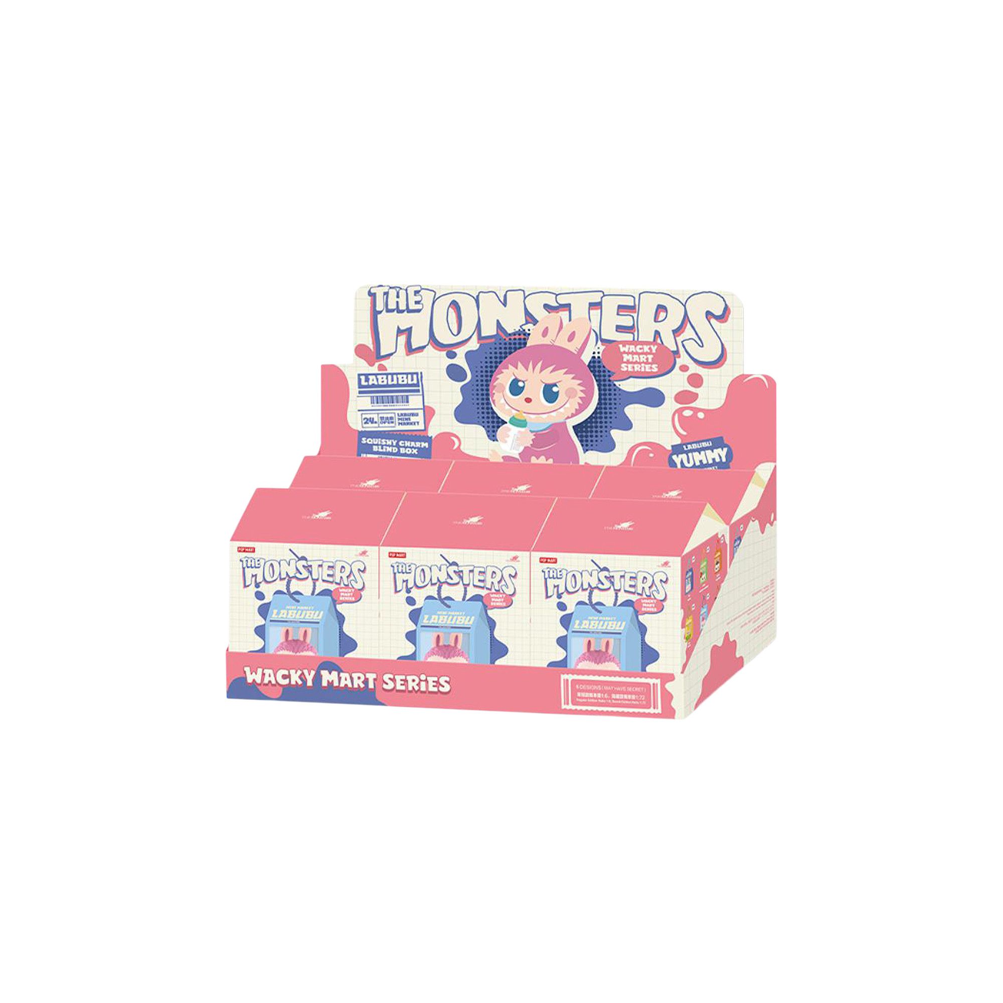 Buy Pop Mart Labubu THE MONSTERS Wacky Mart Series Squishy Charm