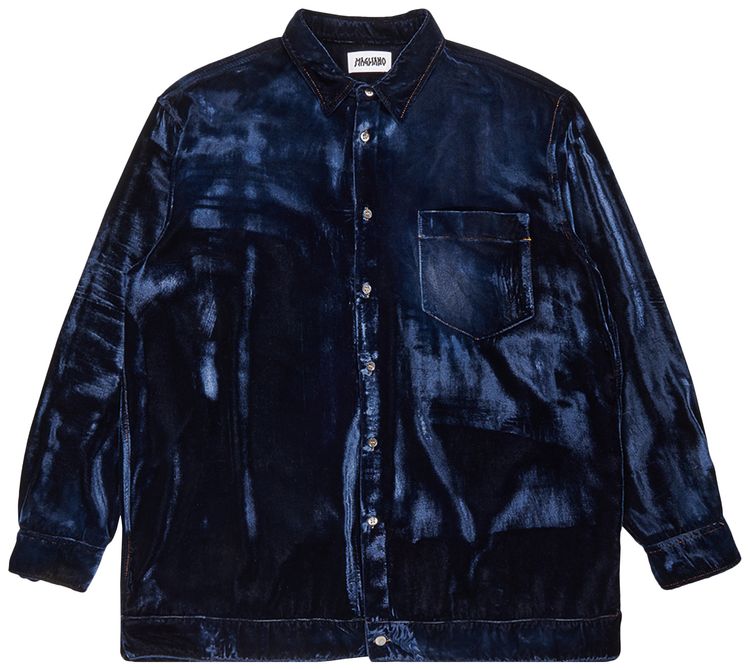 Magliano Officina Pijama Shirt Blue