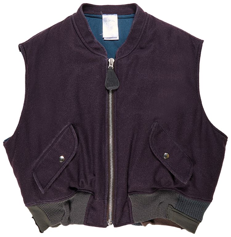 Magliano Bomber Vest Purple