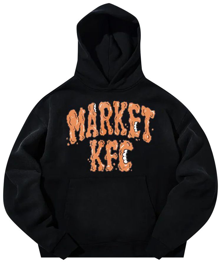 Market Studios x KFC Fried Chicken Arc Hoodie Black
