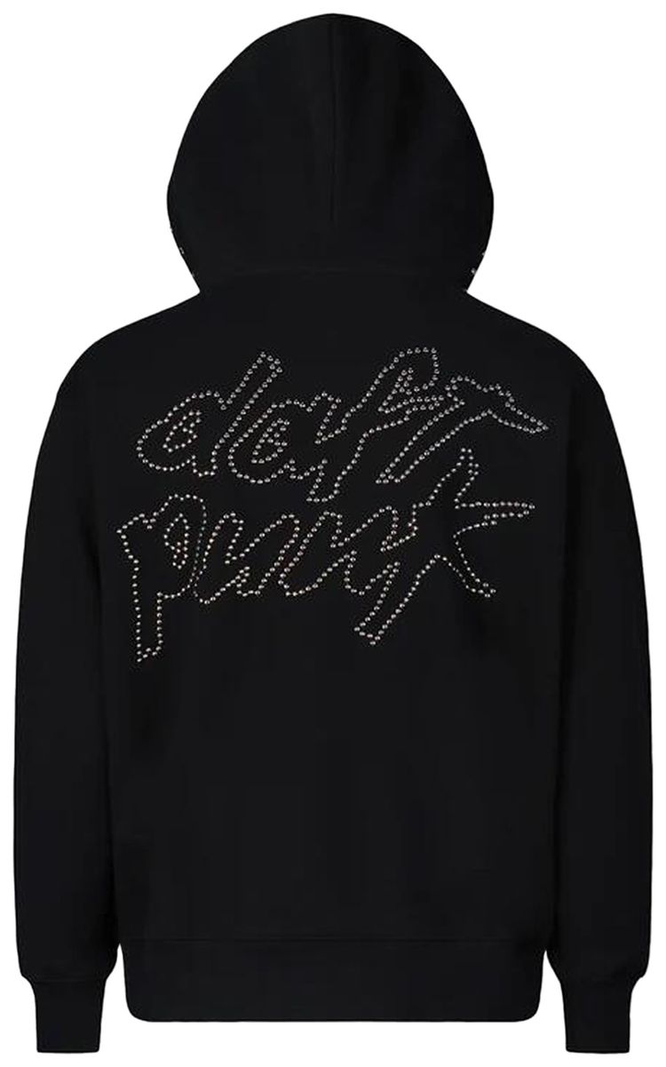 Pleasures Lucky Studded Hoodie Black