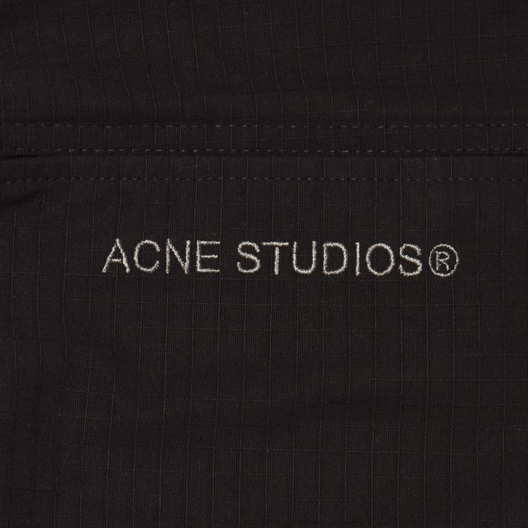 Acne Studios Embroidered Cargo Pants Black