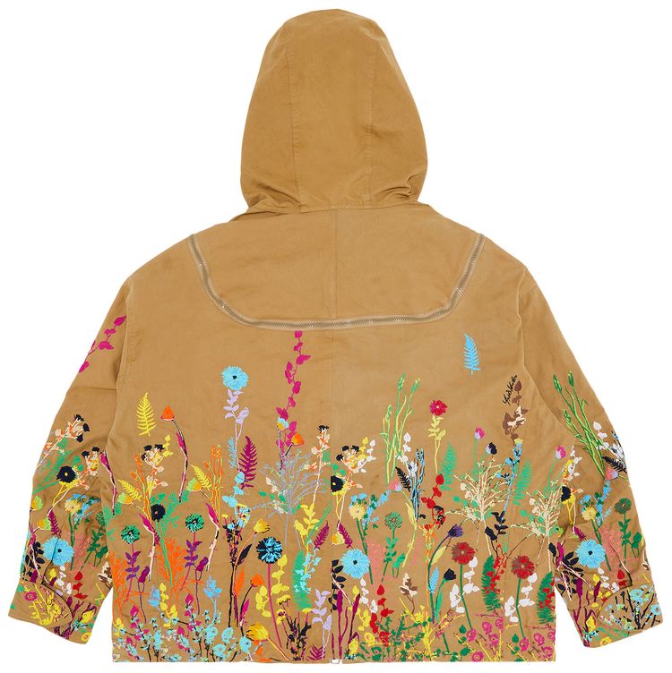 Louis Vuitton Runway Flower Jacket Beige