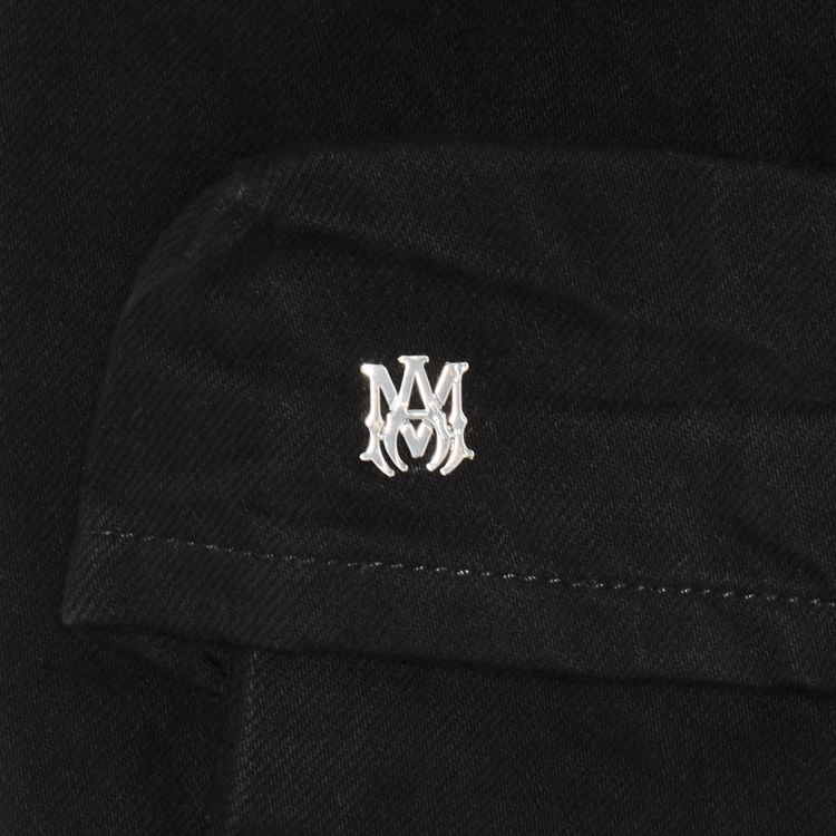 Amiri Baggy Denim Cargo Pants Black