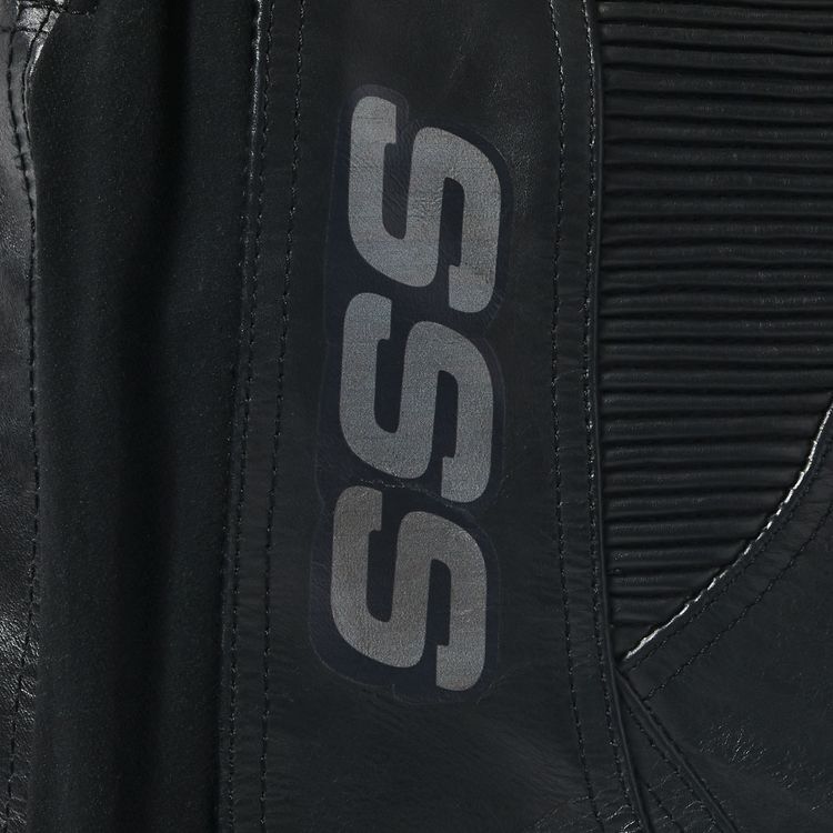 MISERE MODERNE Baha Rally Moto Leather Pants Black