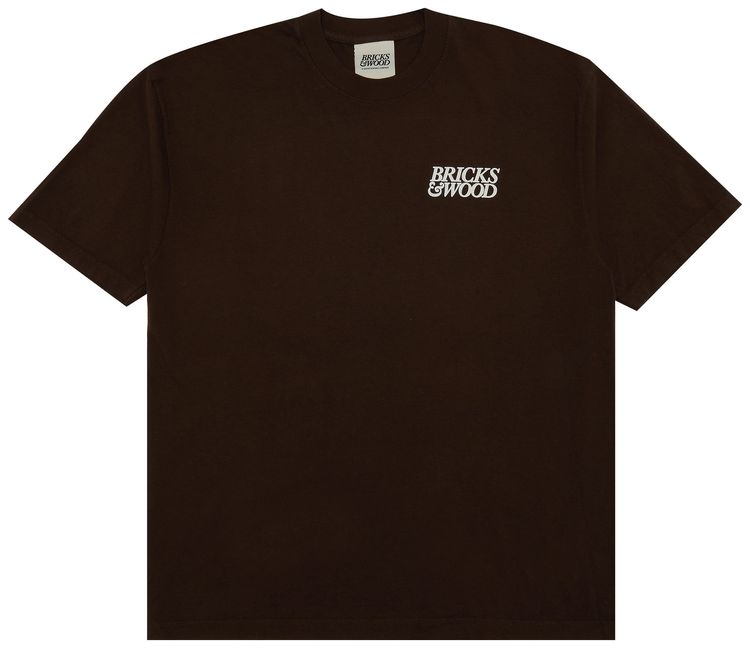 Bricks  Wood From South Central With Love Tee Chocolate