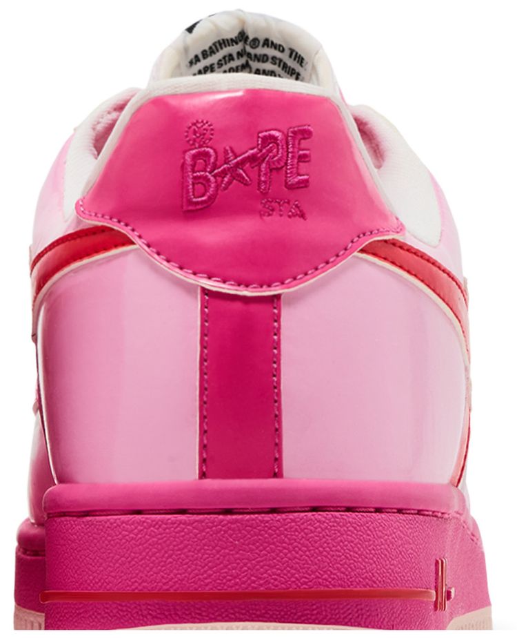 Kaws x Bapesta FS 029 Low Chompers   Pink