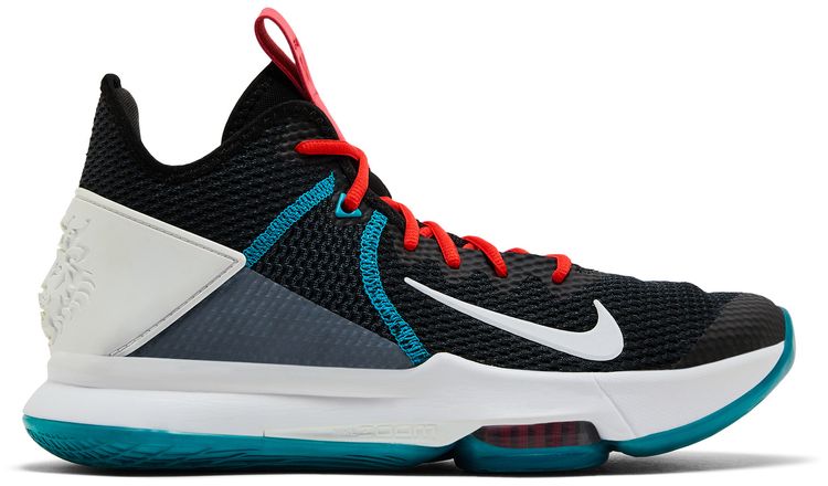 Nike LeBron Witness 4 Black Red Glass Blue