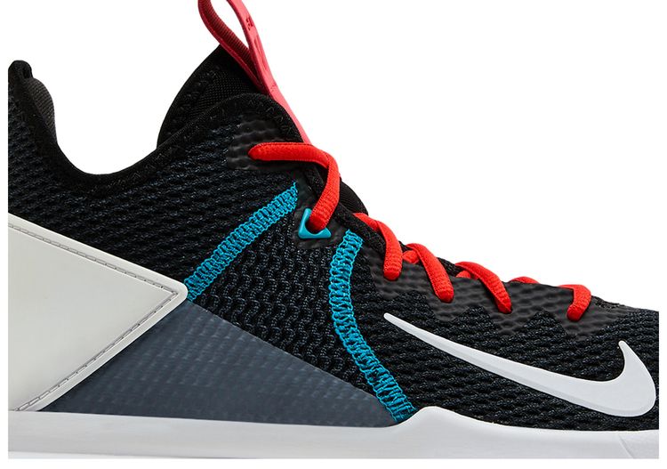 Nike LeBron Witness 4 Black Red Glass Blue