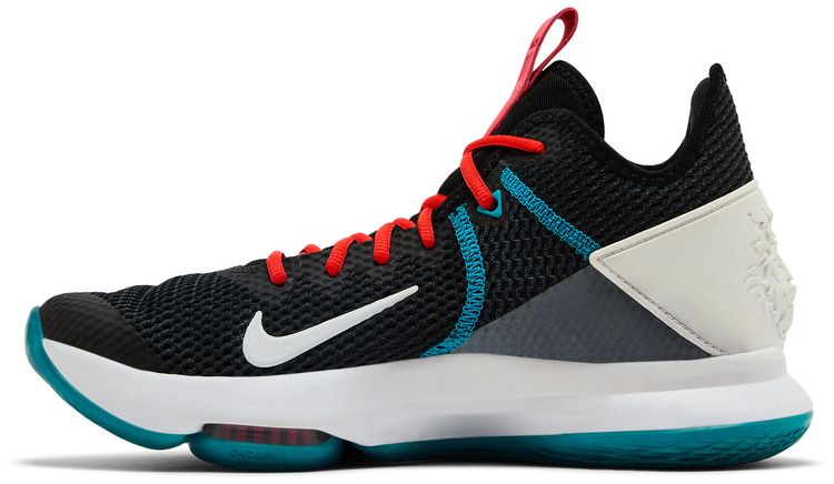 Nike LeBron Witness 4 Black Red Glass Blue