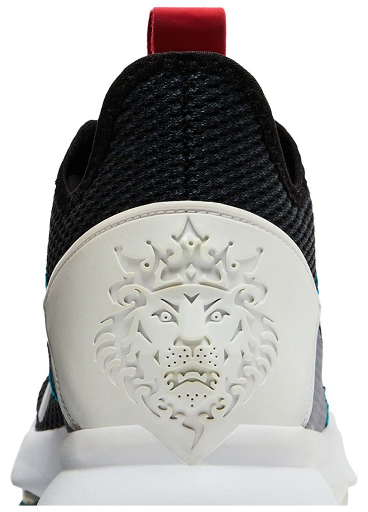 Nike LeBron Witness 4 Black Red Glass Blue