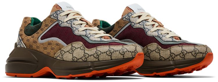 Gucci Rhyton Beige Brick Red