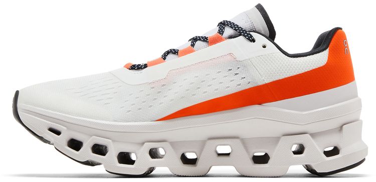 Wmns Cloudmonster Undyed White Flame