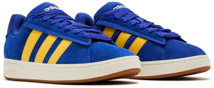 Adidas Grand Court Alpha Lucid Blue Utility Yellow