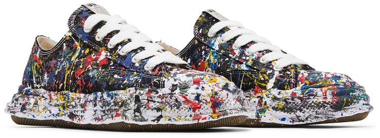 Maison Mihara Yasuhiro Peterson 23 OG Sole Canvas Low Sputtering   Black